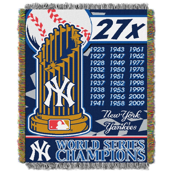 Yankees Commemorative Series Throw, MULTI, hi-res image number 0