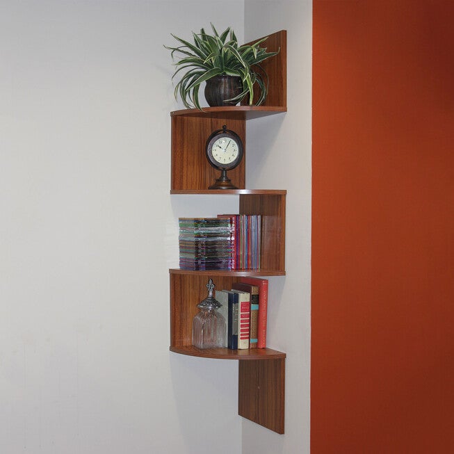 Hanging Corner Storage, LIGHT WALNUT, hi-res image number 0