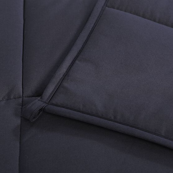 Soft Sherpa Reversible 15lb Weighted Blanket with Washable Cover , , on-hover image number null