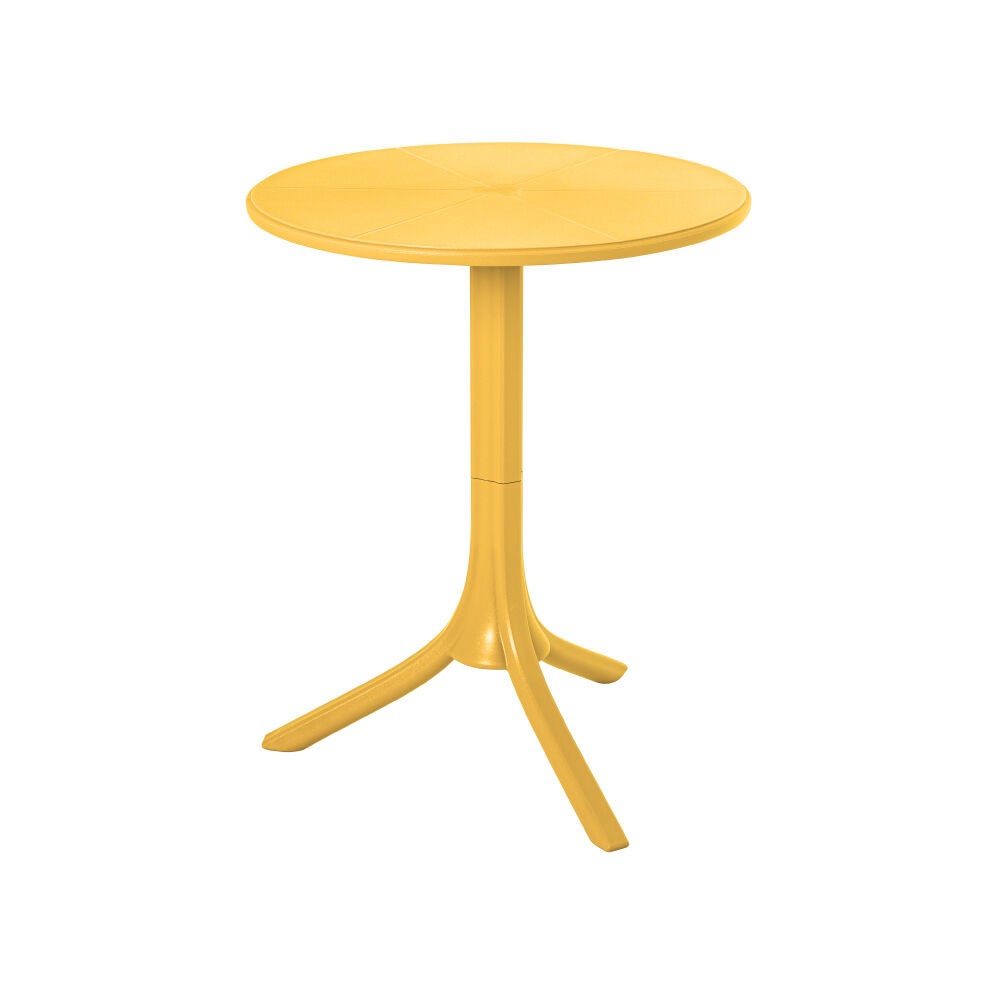 Seattle 2-in-1 Round Side Table, GOLD, alternate image number 2