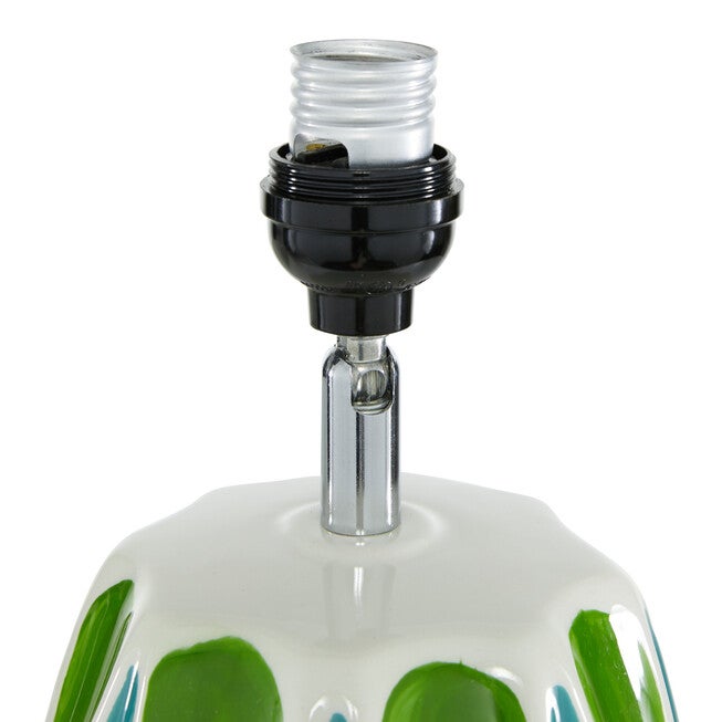 Green Stone Traditional Table Lamp, , alternate image number null