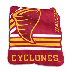 Iowa State Raschel Throw Home Textiles