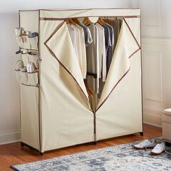 60" 2-Door Portable Wardrobe Closet