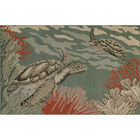 Liora Manne Riviera Seaturtles Indoor/Outdoor Rug, OCEAN, hi-res image number null