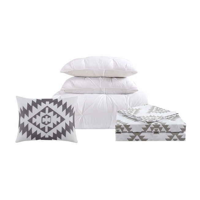 Pueblo Pleated Bed In A Bag, , alternate image number 2
