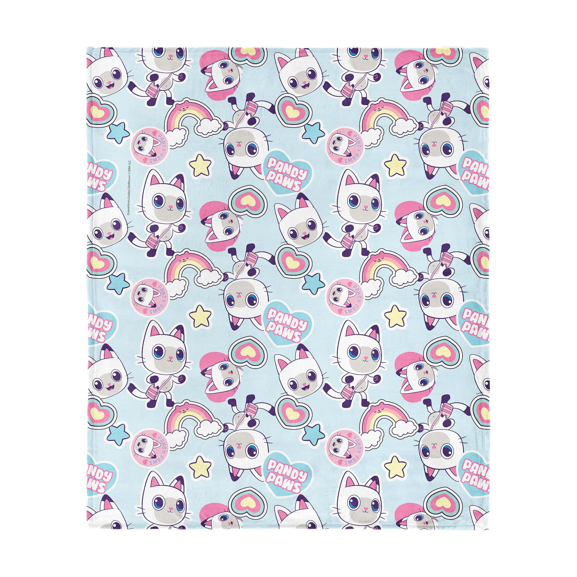 Universal Gabby's Dollhouse Silk Touch Throw Blanket 40x50 inches, PANDY PAWS, hi-res image number 0