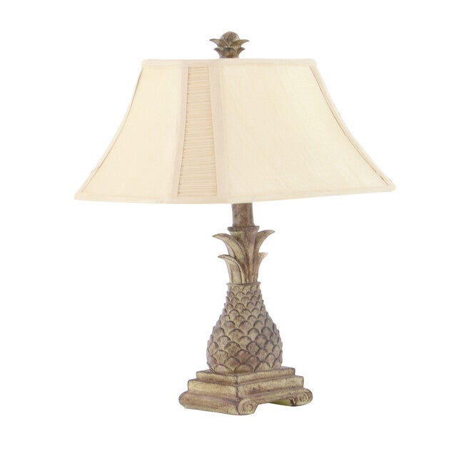 Set Of 2 Brown Polystone Tuscan Table Lamp, , alternate image number null