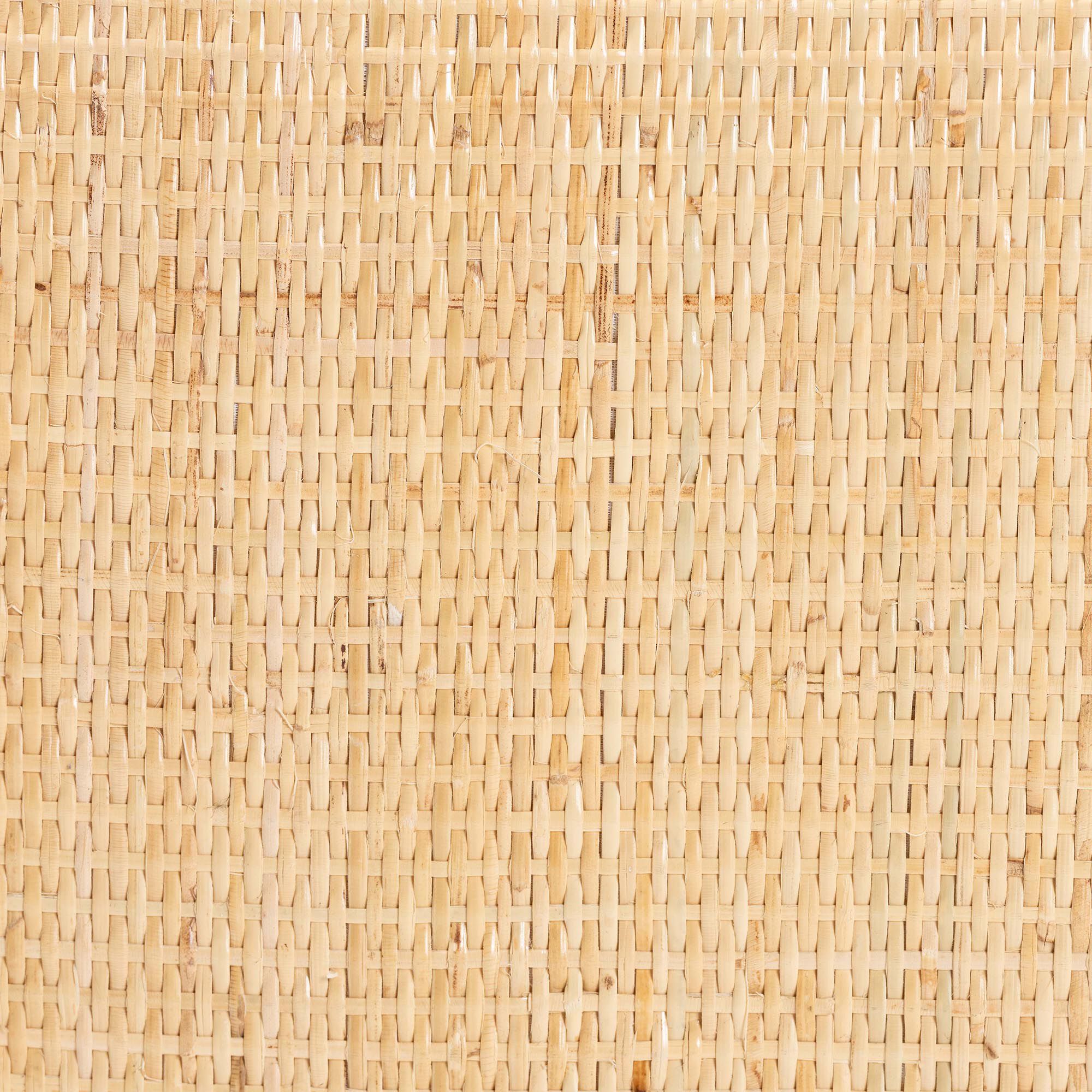 Belen Marbled Tortoise Natural Rattan Bench, BROWN, alternate image number 5