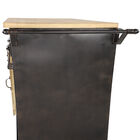 Black Industrial Metal Wine Storage, 34 x 41, , alternate image number null