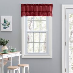 Stacey Curtain Ruffled Filler Valance