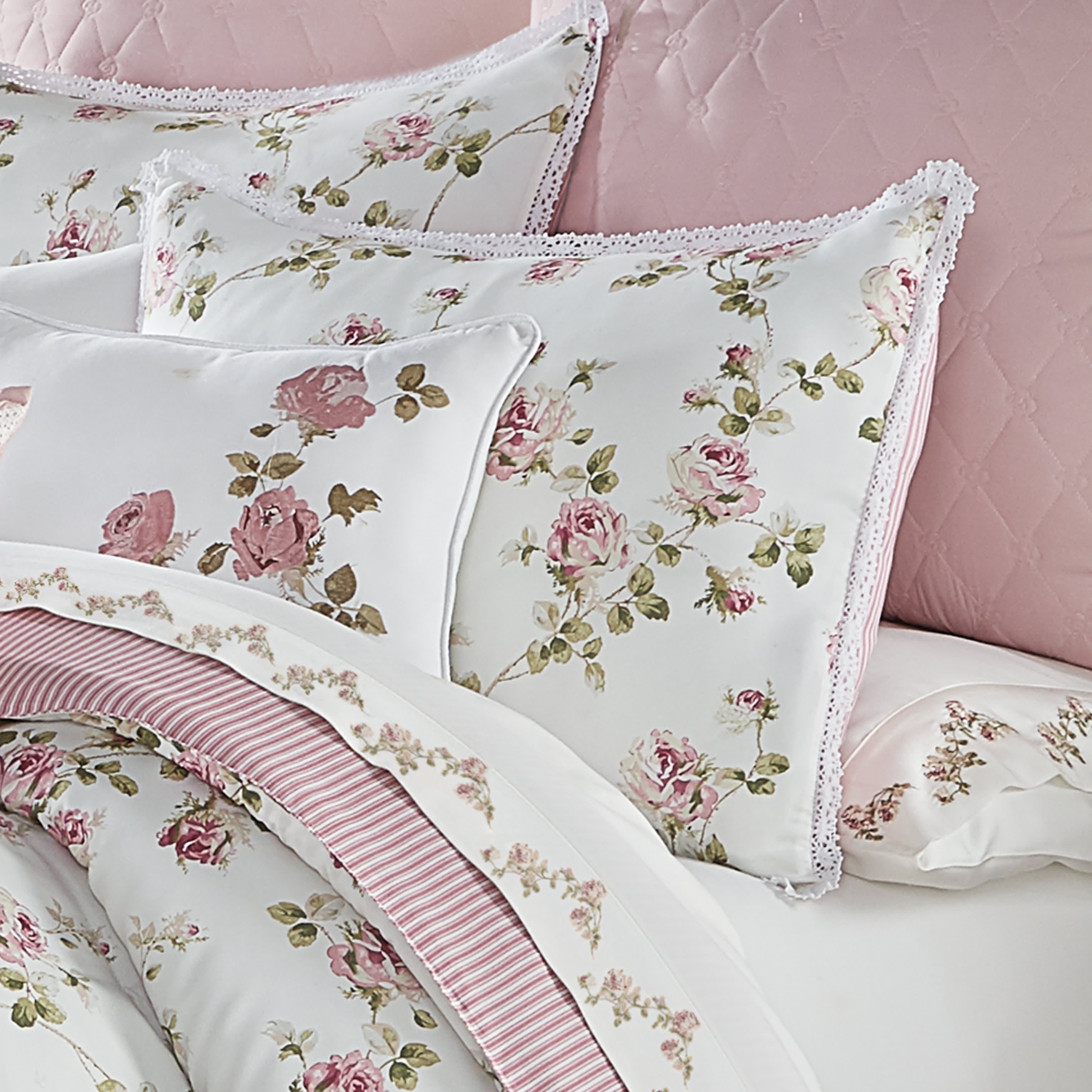 Rosemary 4 Piece Comforter Set, ROSE, alternate image number 2