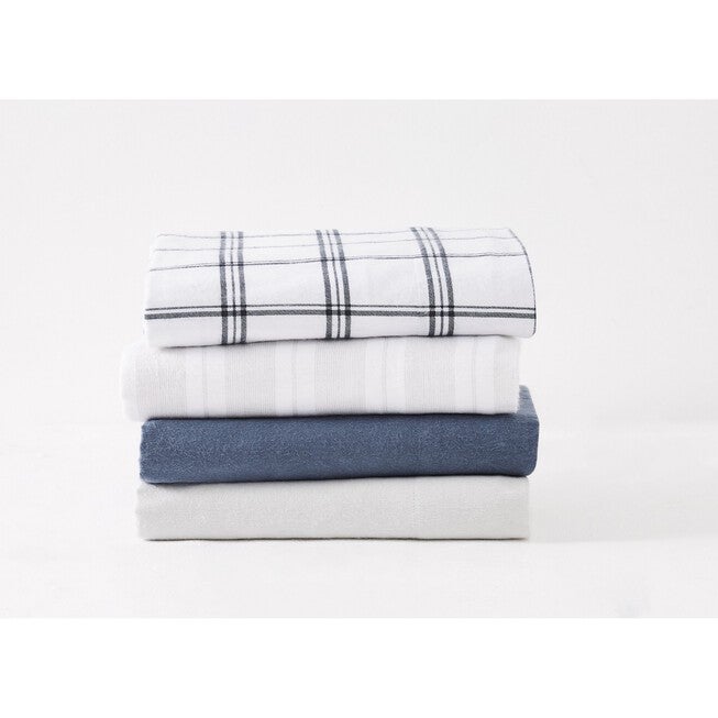 Bristol Plaid Flannel Sheet Set, , alternate image number 3