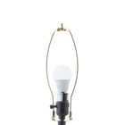 Tuscan Black Polystone Fleur-De-Lis Buffet Lamp, , alternate image number null