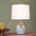 Antique Blue Resin 22" Table Lamp, , on-hover image number null
