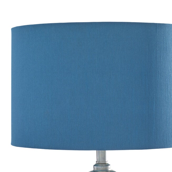 Silver Glass Tuscan Table Lamp, , alternate image number null