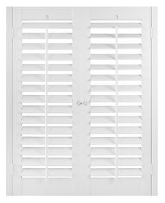 Plantation Interior Faux Wood Shutters White