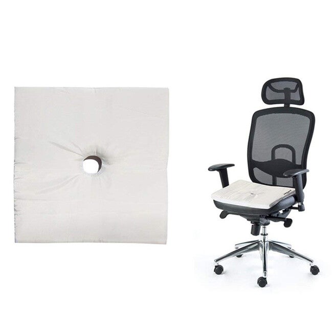 Sit O Sage Orthopedic Memory Foam Back Cushion, WHITE, hi-res image number null