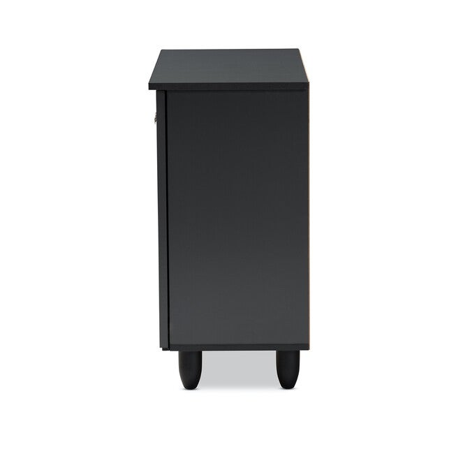 Winda 2-Door Wooden Entryway Shoe Storage Cabinet Furniture, , alternate image number 3