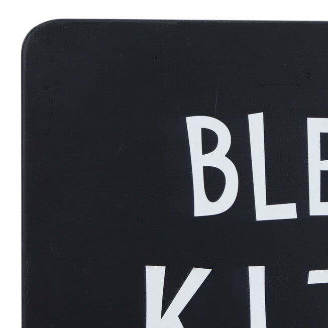 Black Mdf Modern Farmhouse Wall Décor, , alternate image number 3