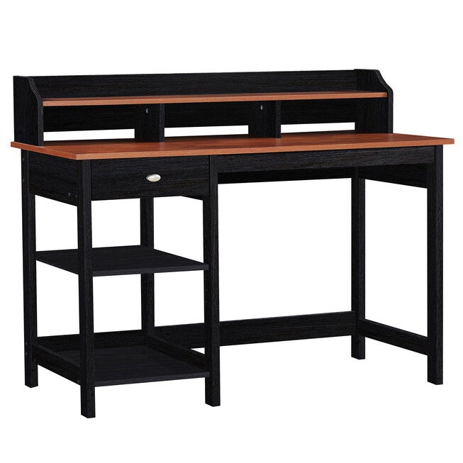 Finley 47-inch Writing Desk with Hutch, TEAL, hi-res image number 0