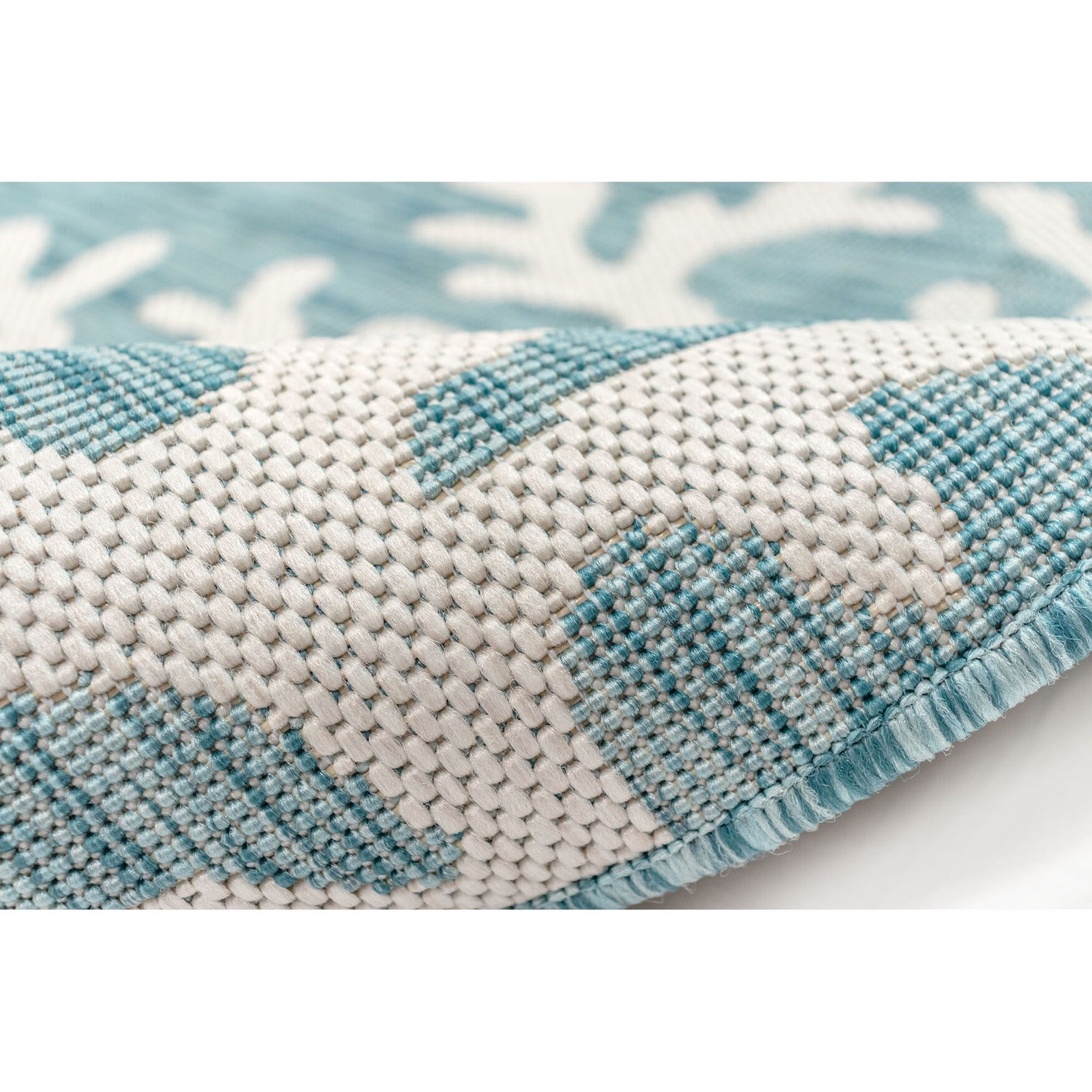 Liora Manne Carmel Coral Border Indoor/Outdoor Rug 23 inchesX7 feet 6 inches, , alternate image number 5