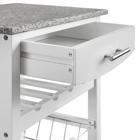Kitchen Island Granite Top White, , alternate image number null