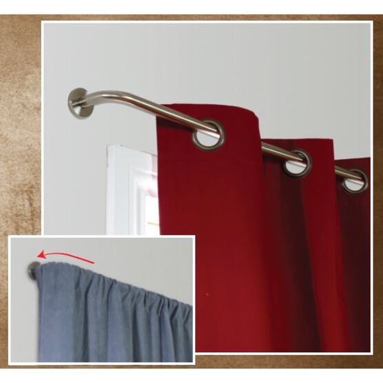 Versailles' Privacy Rod Set (66in - 120in), , on-hover image number null