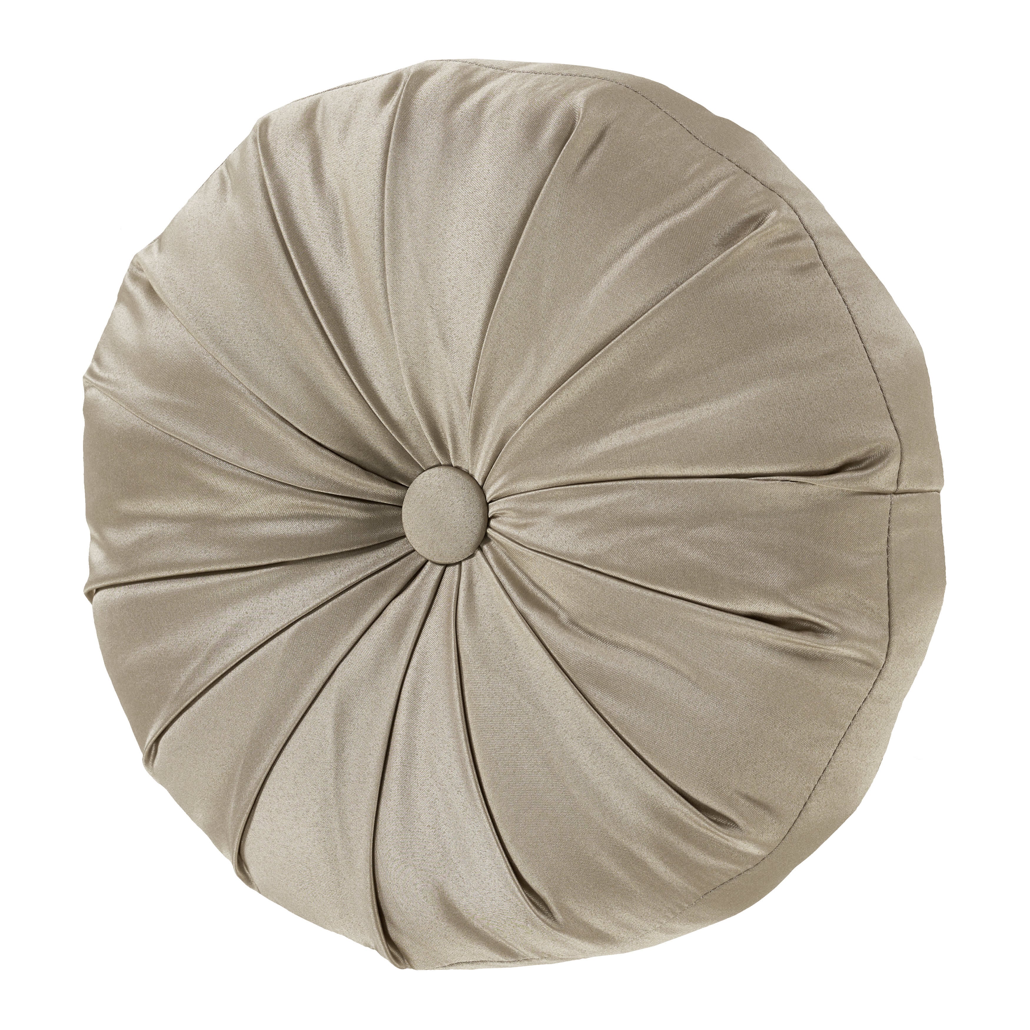 Potenza Sand Round Decorative Throw Pillow, SAND, hi-res image number null