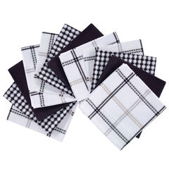 Coordinating Flat Waffle Weave Dish Cloths, Set Of 12 Dish Cloth