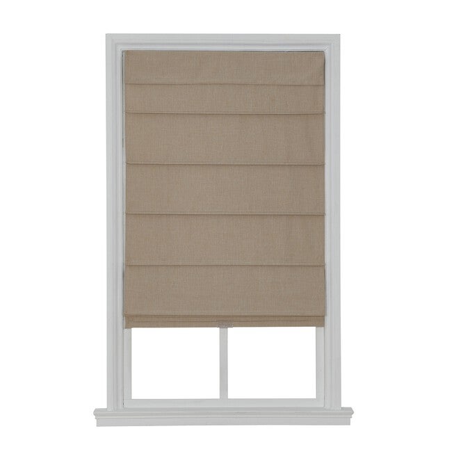 Cordless Blackout Fabric Roman Shades, , alternate image number 3