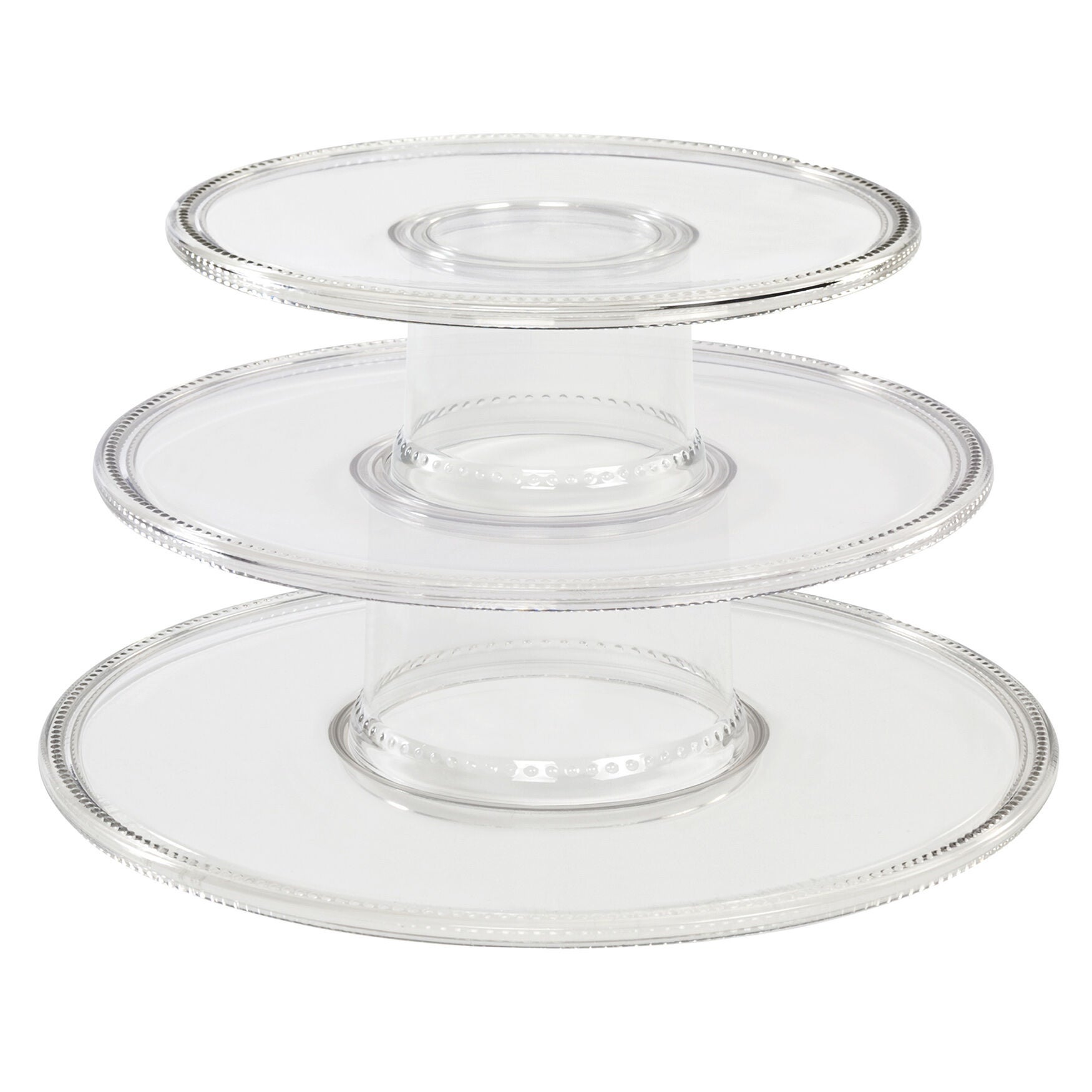 3 Tier Serving Tower, CLEAR, hi-res image number 0