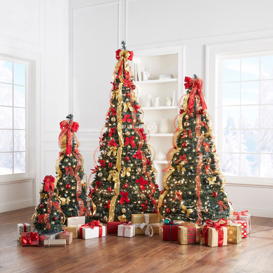 Fully Decorated Pre-Lit 2' Pop-Up Tabletop Christmas Tree, , alternate image number null