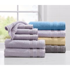 Waffle Quick Dry 6-PC Bath Set