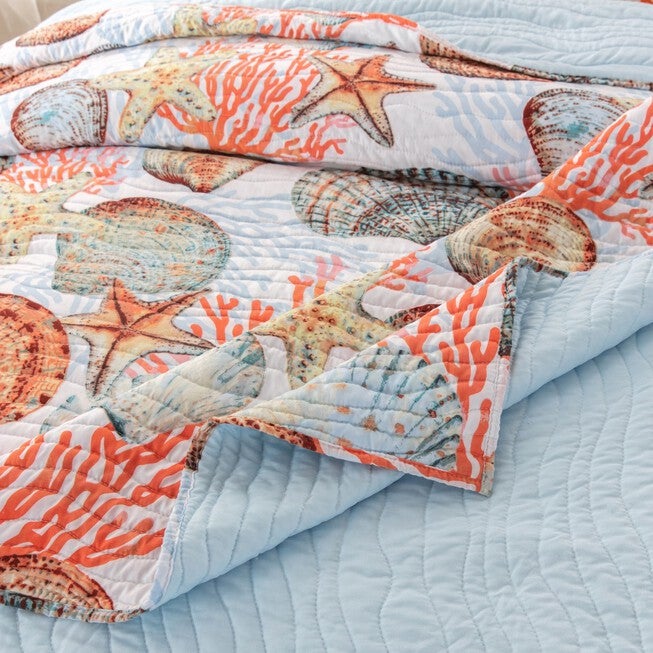 Beach Days Throw Blanket, , alternate image number null