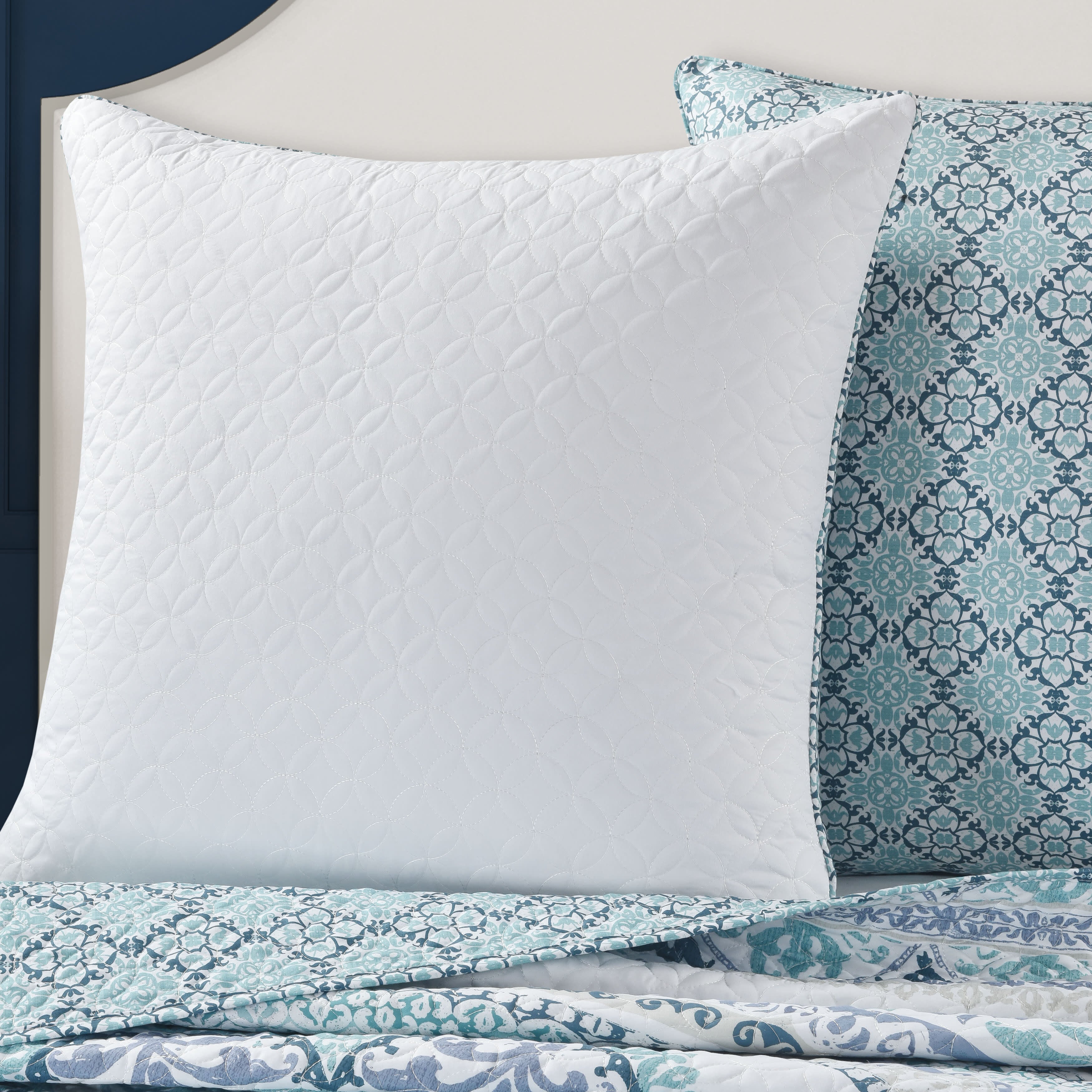 Afton Euro Sham, BLUE, alternate image number null