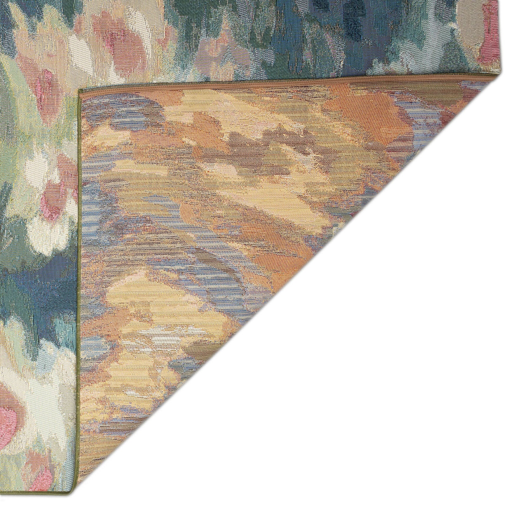 Marina Watercolor Pond Indoor/Outdoor Area Rug Multi, , on-hover image number 1