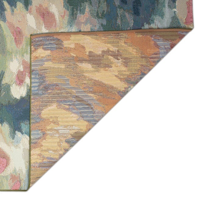 Marina Watercolor Pond Indoor/Outdoor Area Rug Multi, , on-hover image number 1