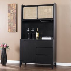 Carondale Tall Buffet Cabinet W Storage