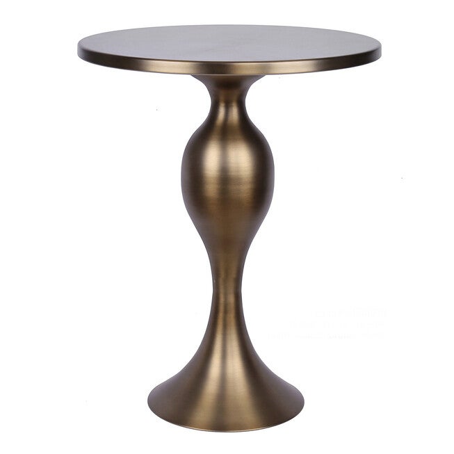Ashland 24 inches Metal Accent Table, MATTE GOLD, hi-res image number null