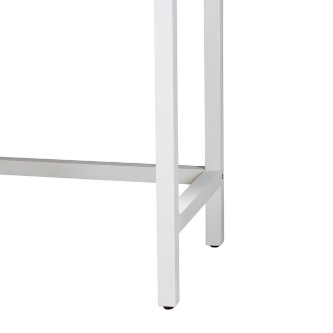 Yelena Classic And Traditional White Finished Wood 2-Drawer Console Table, , alternate image number null