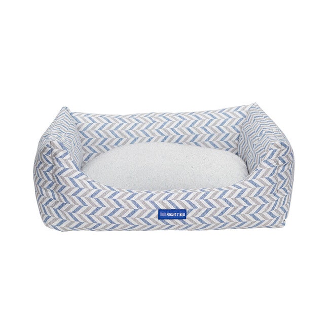 Waikiki Eco-Fabric Bolster Dog Bed, MULTI, hi-res image number 0