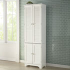 Louvre Linen Cabinet, WHITE, hi-res image number null