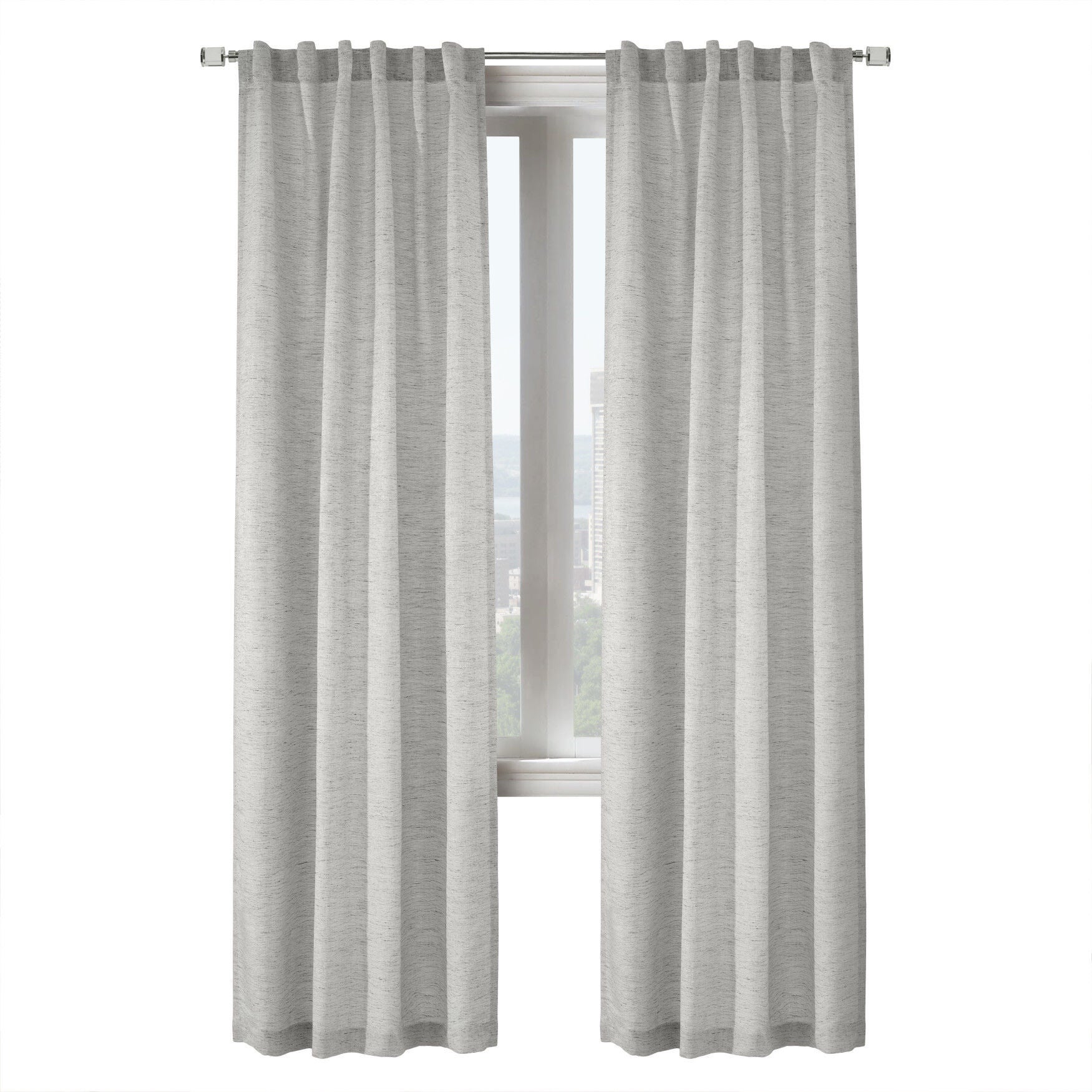 Danbury Light Filtering Dual Header Curtain Panel, , alternate image number 13