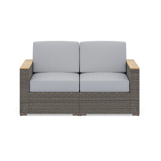 Boca Raton Loveseat, BROWN, hi-res image number null