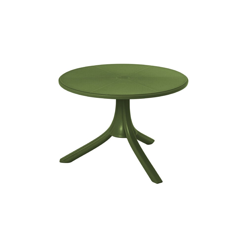 Seattle 2-in-1 Round Side Table, GREEN, on-hover image number 1