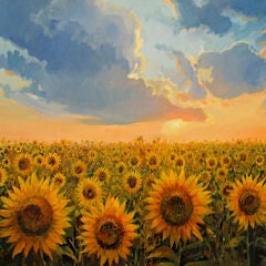 Sun and Sun Outdoor Canvas Art