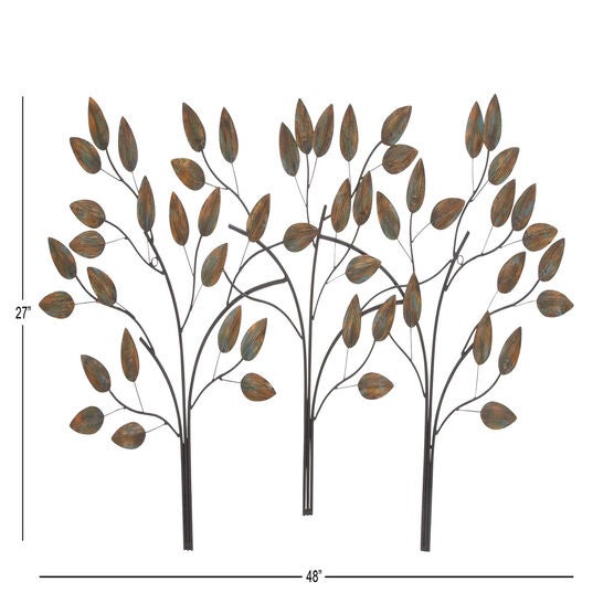 Brown Metal Traditional Wall Decor, , alternate image number null