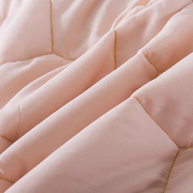 Honeycomb Down Alternative Blanket, Blush/Mustard, , alternate image number 5