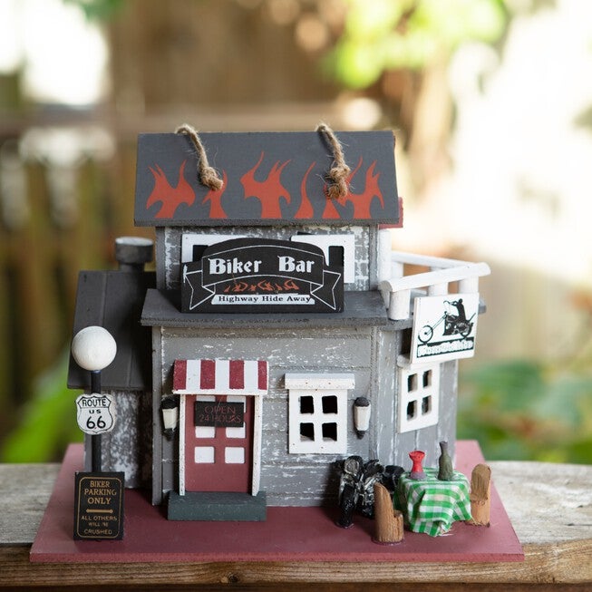 Route 66 Biker Bar Birdhouse, , alternate image number 7