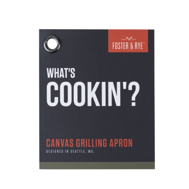 Canvas Grilling Apron, , alternate image number null